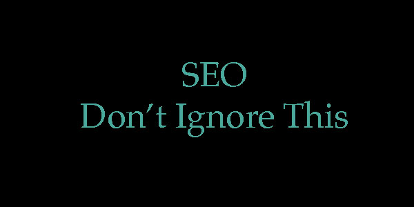Read more about the article SEO – Don’t Ignore This!!